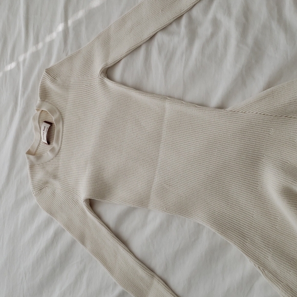Aritzia Sunday Best Rita Ribbed Dress - Picture 8 of 11